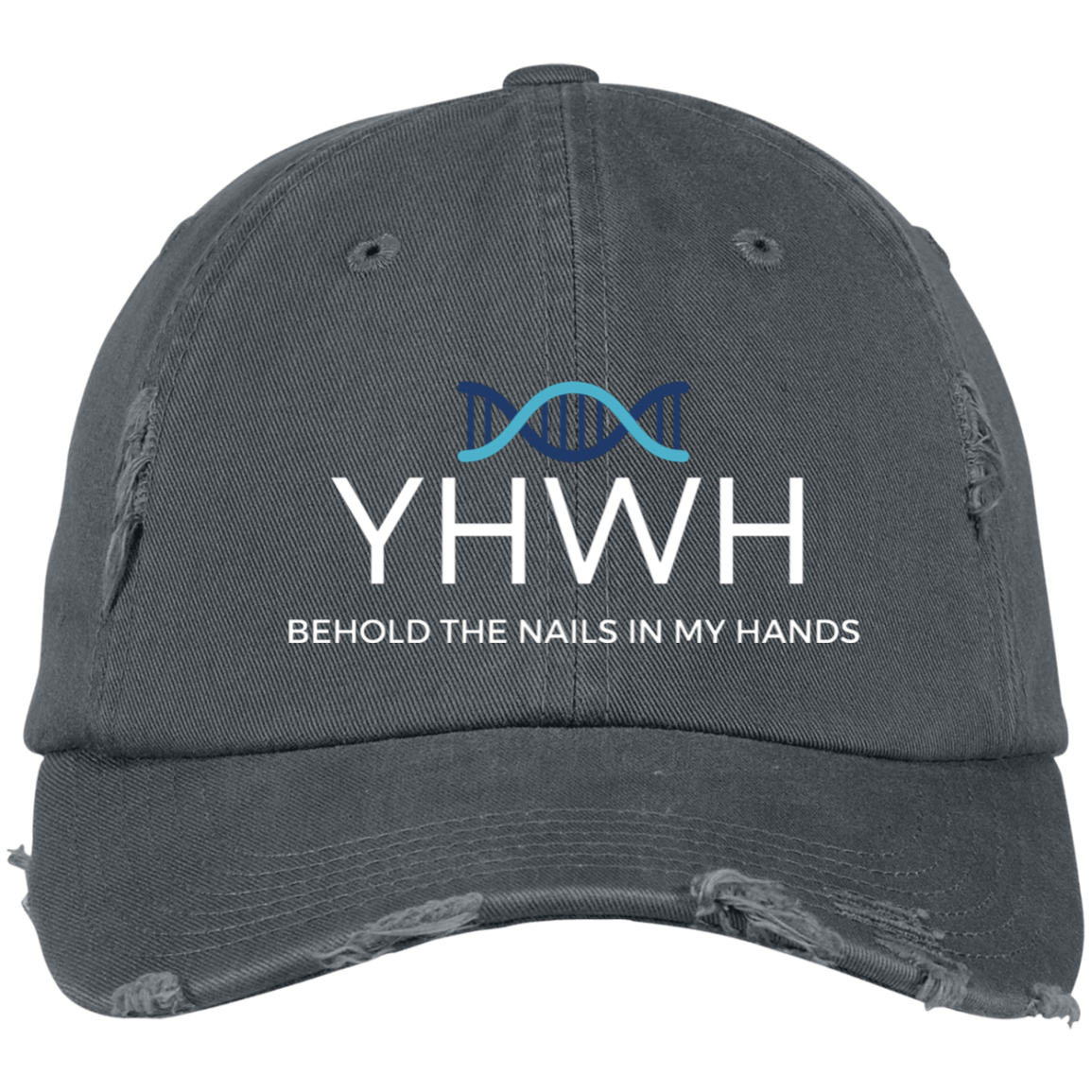 YHWY BEHOLD | Embroidered Distressed Cap