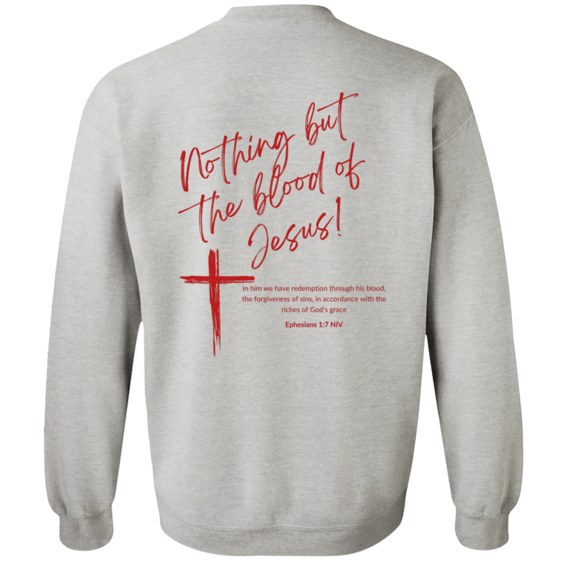 Wash Away My Sin- Pullover Sweatshirt