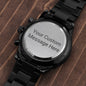 Men's Personalized Engraved Watch