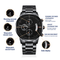 Men's Personalized Engraved Watch