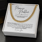 Promise Necklace | Hand In Hand | Cuban Link Chain