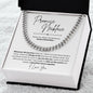 Promise Necklace | Hand In Hand | Cuban Link Chain