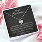 To My Soulmate | Last Everything | Love Knot Necklace