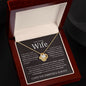 To My Dearest Wife | I Stand in Awe | Love Knot Necklace
