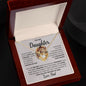 To My Daughter | You are Braver (Lions) | Love Knot Necklace