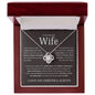 To My Dearest Wife | I Stand in Awe | Love Knot Necklace