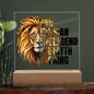 Dad The Man, The Legend, The Myth, The King | Acrylic Plaque (LED Option)