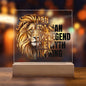 Dad The Man, The Legend, The Myth, The King | Acrylic Plaque (LED Option)