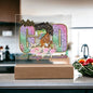 With God All Things Are Possible | Acrylic Plaque (LED Option)