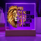 Dad The Man, The Legend, The Myth, The King | Acrylic Plaque (LED Option)