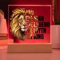 Dad The Man, The Legend, The Myth, The King | Acrylic Plaque (LED Option)