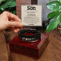 To My Son | I Closed My Eyes | Love You Forever Bracelet