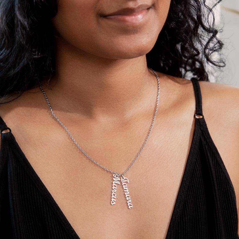 Personalized Soulmates | Your Last Everything | Dual Name Necklace