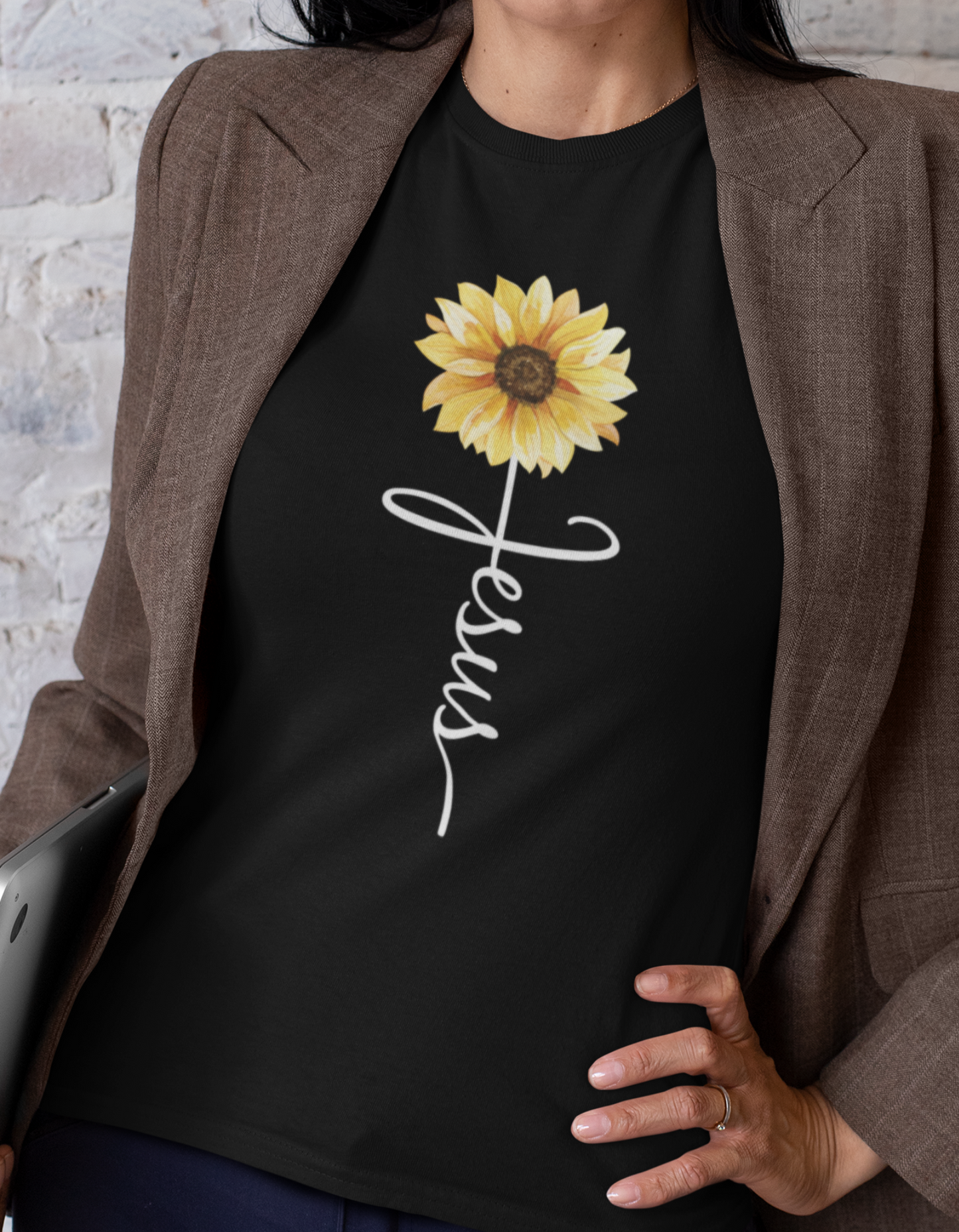 Sunflower Jesus T-Shirt