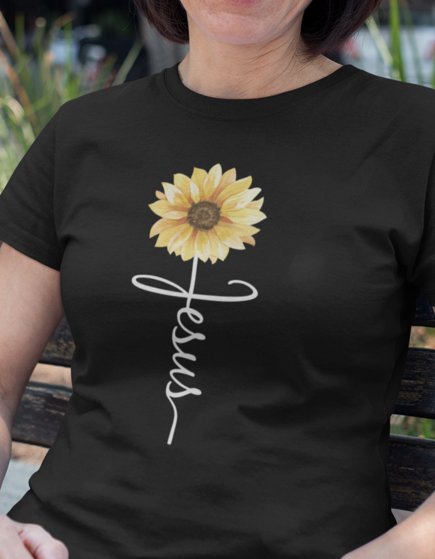 Sunflower Jesus T-Shirt