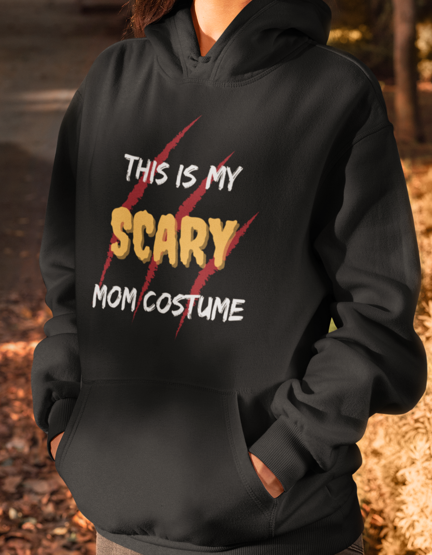 Scary Mom Costume Hoodie