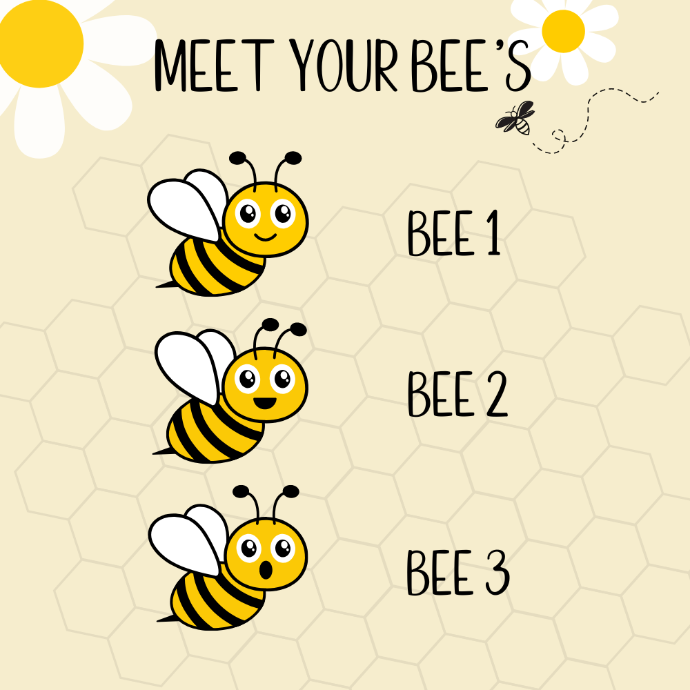 Personalized Honey Bees Blanket