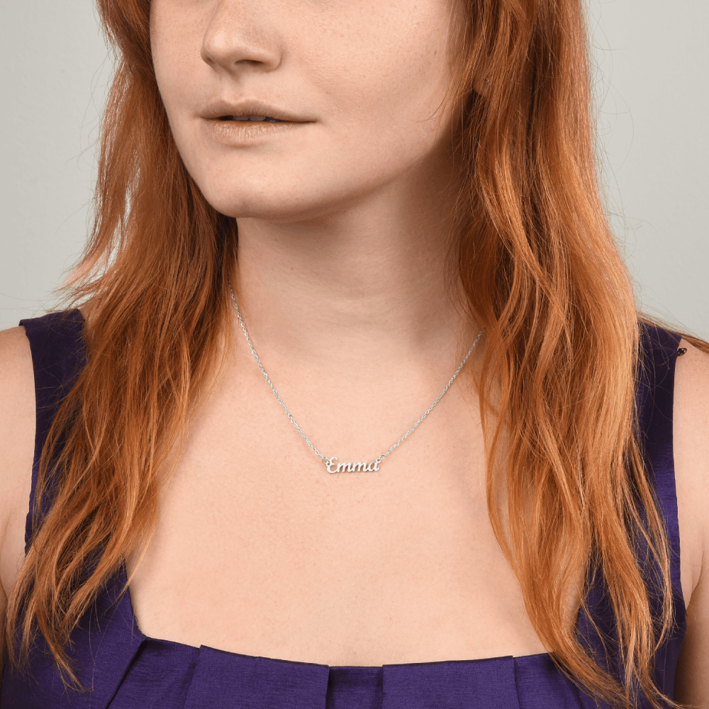 Personalized Name Necklace | Made and Ships From USA