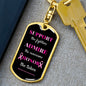 Support Admire Honor | Breast Cancer Awareness | Keychain