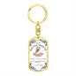 To My Beautiful Daughter | The Storm | Keychain