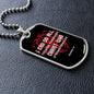 I Can Do All Things | Dog Tag with Chain (Custom Engraving Optional)