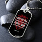 I Can Do All Things | Dog Tag with Chain (Custom Engraving Optional)