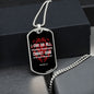 I Can Do All Things | Dog Tag with Chain (Custom Engraving Optional)