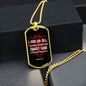 I Can Do All Things | Dog Tag with Chain (Custom Engraving Optional)