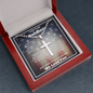 To Our Brave Soldier | The Lord is my Strength Cross Necklace