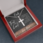 Faith Trust in the Lord From Father to Son Necklace