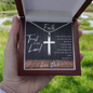 Faith Trust in the Lord From Father to Son Necklace