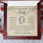 To My Beautiful Wife | I'd Rather | Forever Love Necklace