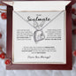 To My Soulmate | Holding Hands | Forever Love Necklace