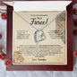 To My Granddaughter | Stay Fierce! | Forever Love Necklace