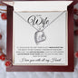 To My Wife | You Give Me Feelings | Forever Love Necklace