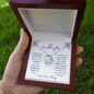 To My Granddaughter | The Gift of You | Forever Love Necklace