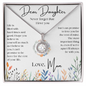 Dear Daughter | Never Forget That I Love You | Eternal Hope Necklace