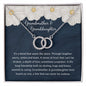 Grandmother & Granddaughter | It's a Bond | Perfect Pair Necklace