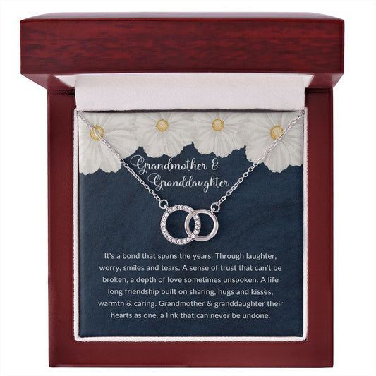 Grandmother & Granddaughter | It's a Bond | Perfect Pair Necklace
