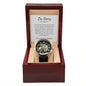 I'm Sorry For Hurting You | White | Men's Openwork Watch