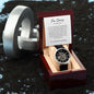 I'm Sorry For Hurting You | White | Men's Openwork Watch