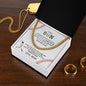 To My Son | Favorite Baseball Player | Cuban Link Chain