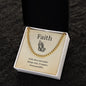 Faith | Praying Hands | Cuban Link Chain