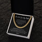 For We Live By Faith | Born of God (BLK) | Cuban Link Chain
