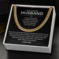 To My Husband | Through My Eyes | Cuban Link Chain
