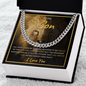 To My Son | Proud Lion | Cuban Link Chain