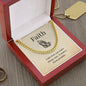 Faith | Praying Hands | Cuban Link Chain