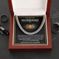 To My Amazing Husband | Never Forget | Cuban Link Chain