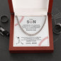 To My Son | Favorite Baseball Player | Cuban Link Chain