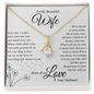 To My Beautiful Wife | You Are at the Heart of Everything | Alluring Beauty Necklace